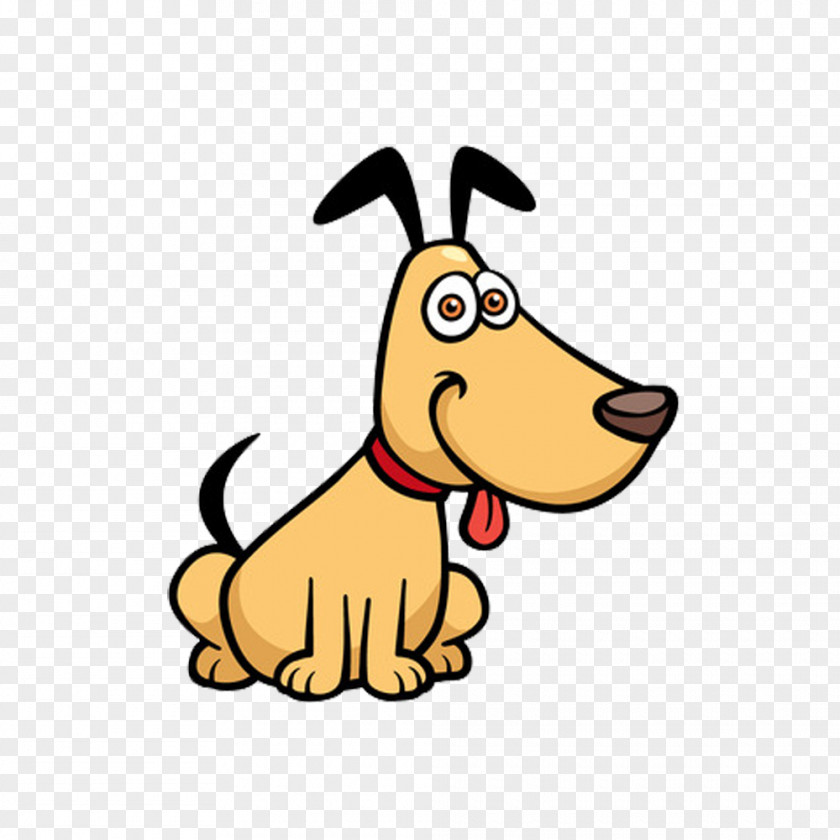 Tongue Dog Cartoon Puppy Clip Art PNG