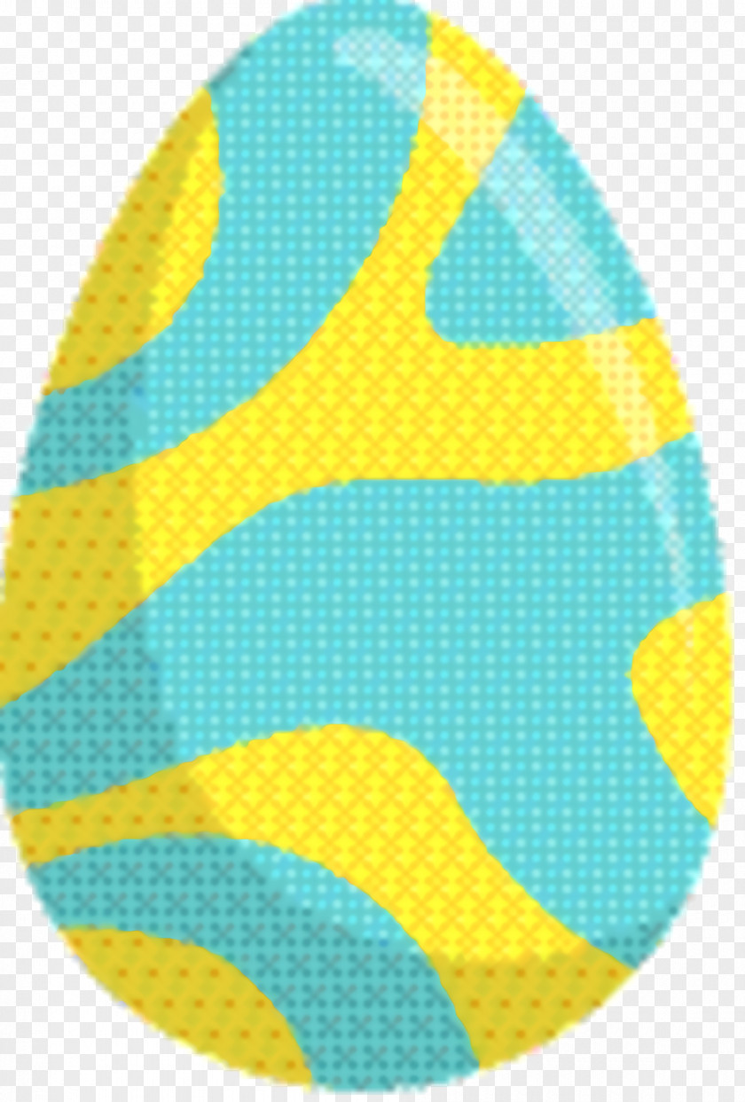 Turquoise Egg Easter Background PNG