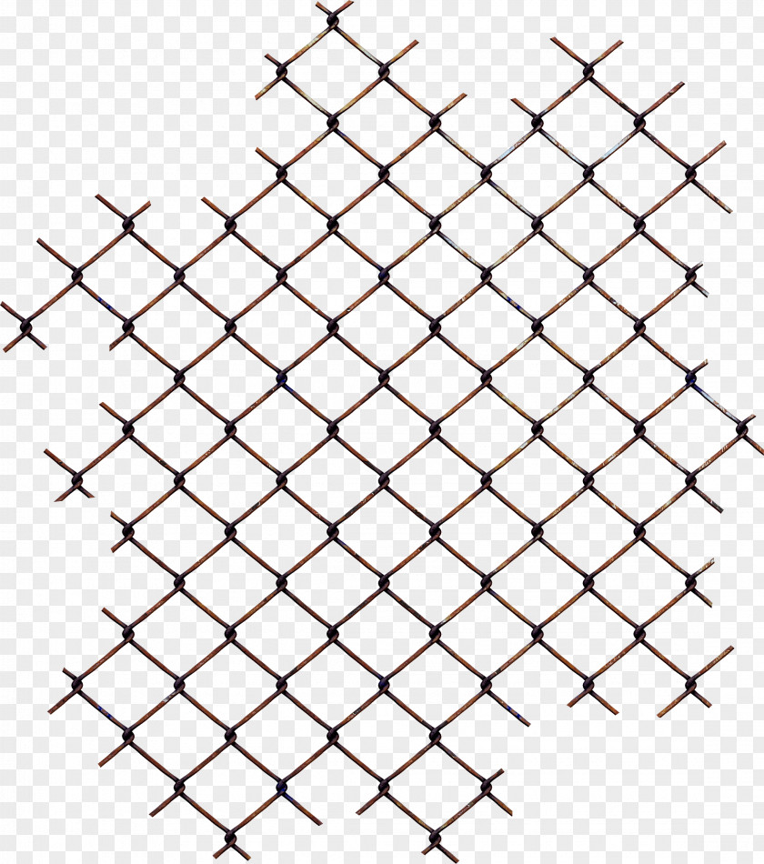 Brown Metal Barbed Wire Material PNG