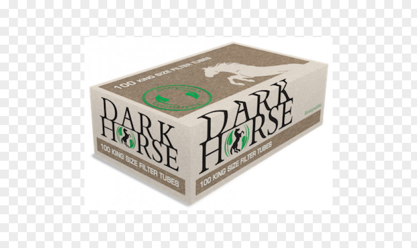 Dark Horse Paper Cigarette Filter Packaging And Labeling Box PNG