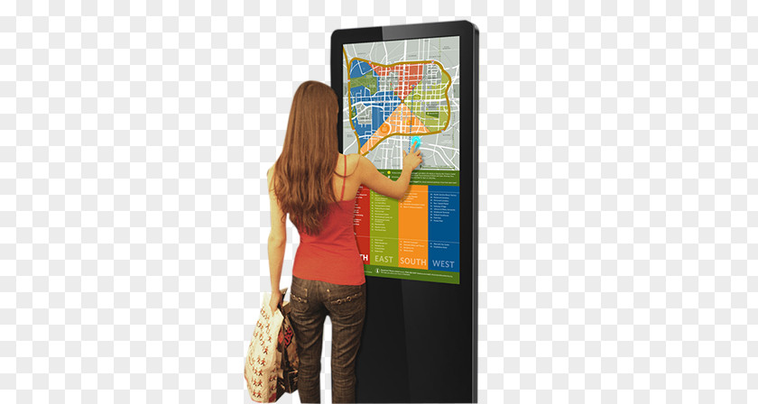 Digital Signage Responsive Web Design Display Device Multimedia Touchscreen PNG