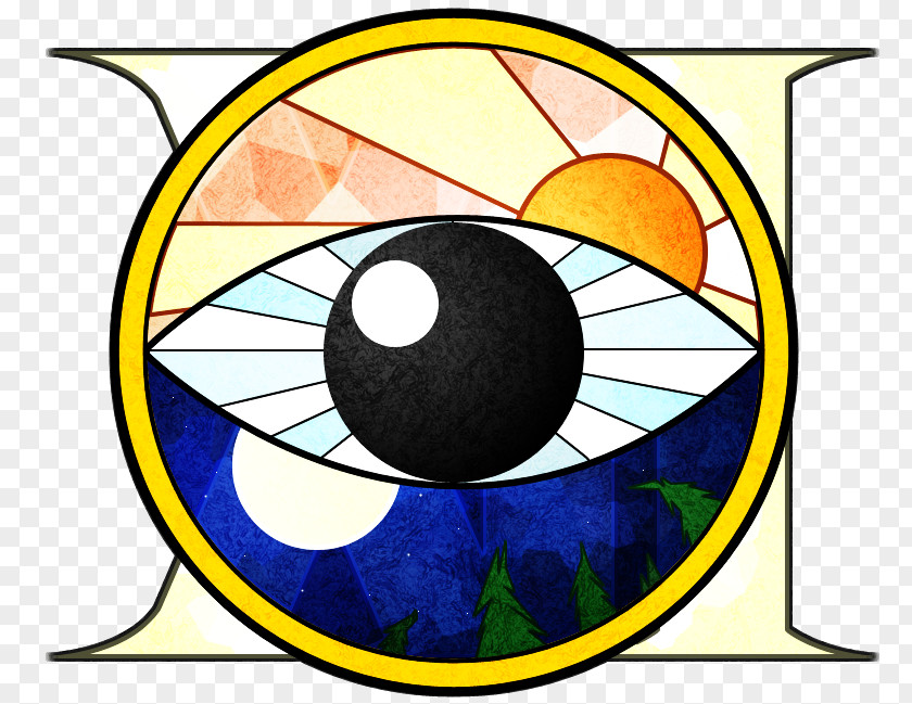 Glass Stained Eye Material Clip Art PNG