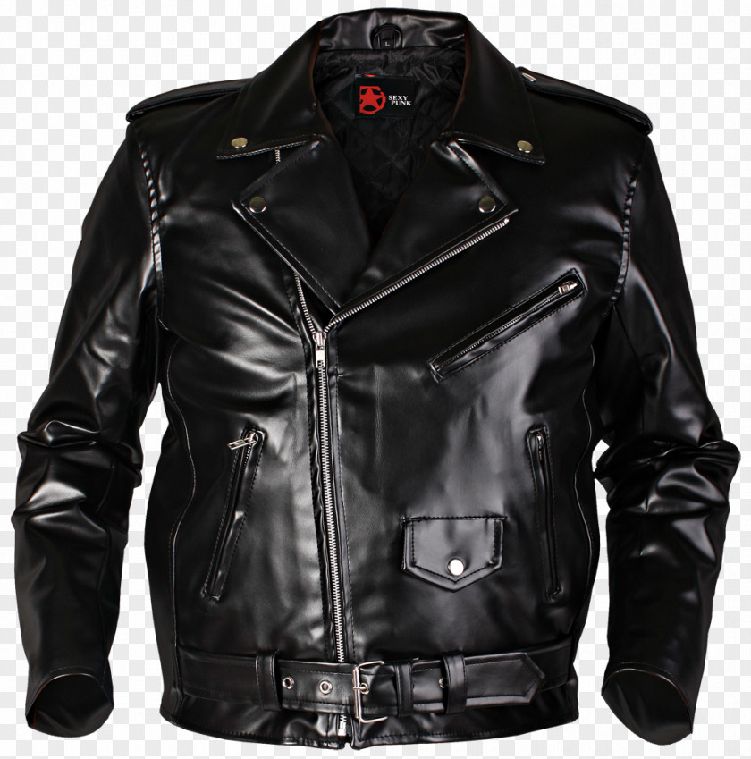 Jacket Leather Flight Chupa PNG