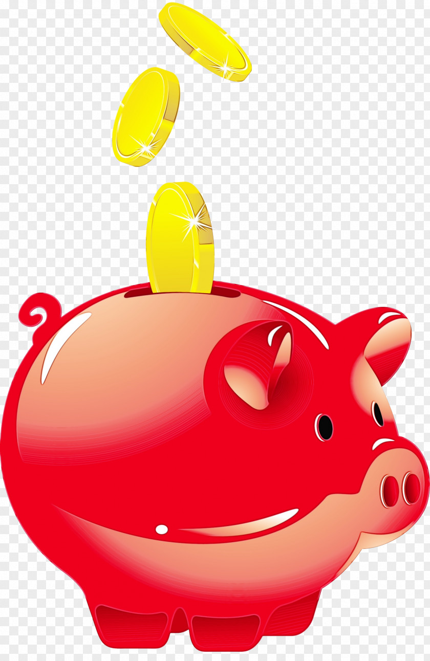 Money Handling Saving Piggy Bank PNG