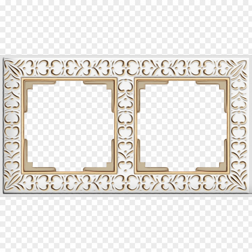 Picture Frame Rectangle Black And White PNG