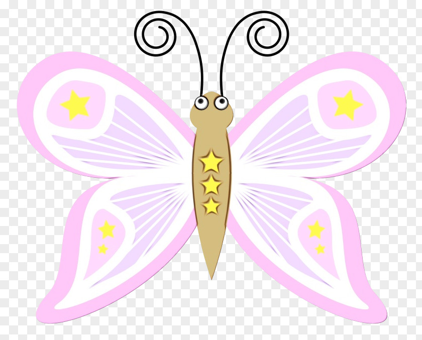 Pollinator Magenta Brush-footed Butterflies Butterfly Insect Cartoon Caterpillar PNG