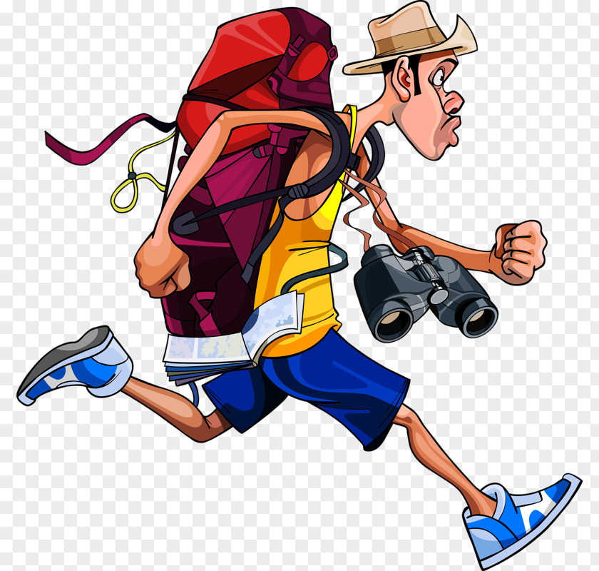 To Travel Boy Cartoon Clip Art PNG