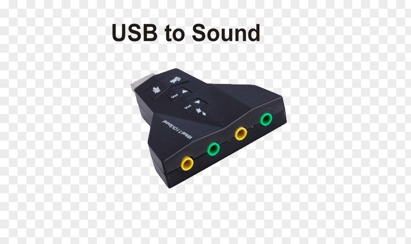 USB Sound Cards & Audio Adapters Computer Hardware PNG