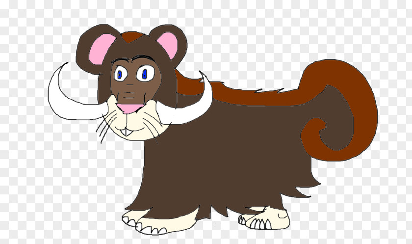 Woolly Mammoth Cat Bear Mouse Dog PNG