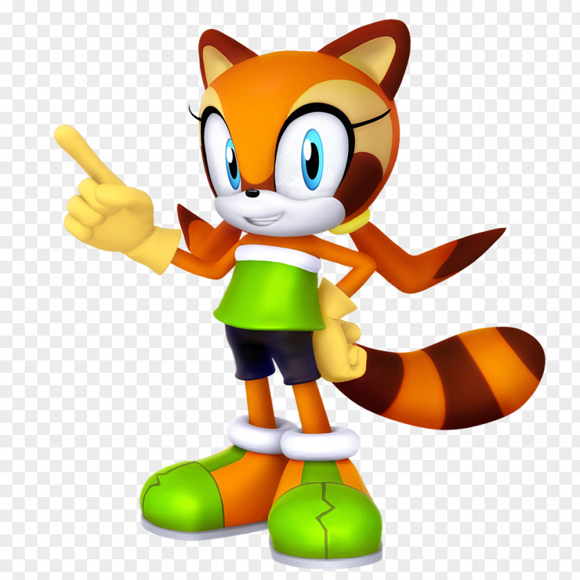 Cream The Rabbit Knuckles Echidna Sonic Rush Forces Tails 3D Blast PNG