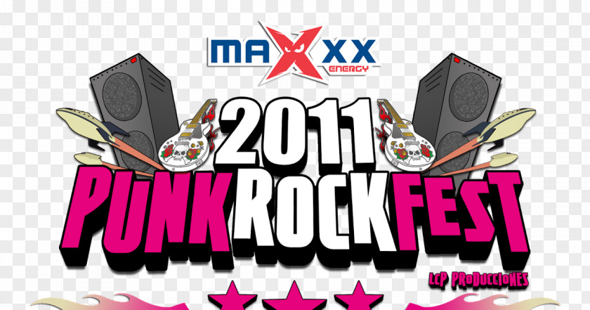 Punk Fest Logo Brand Pink M PNG