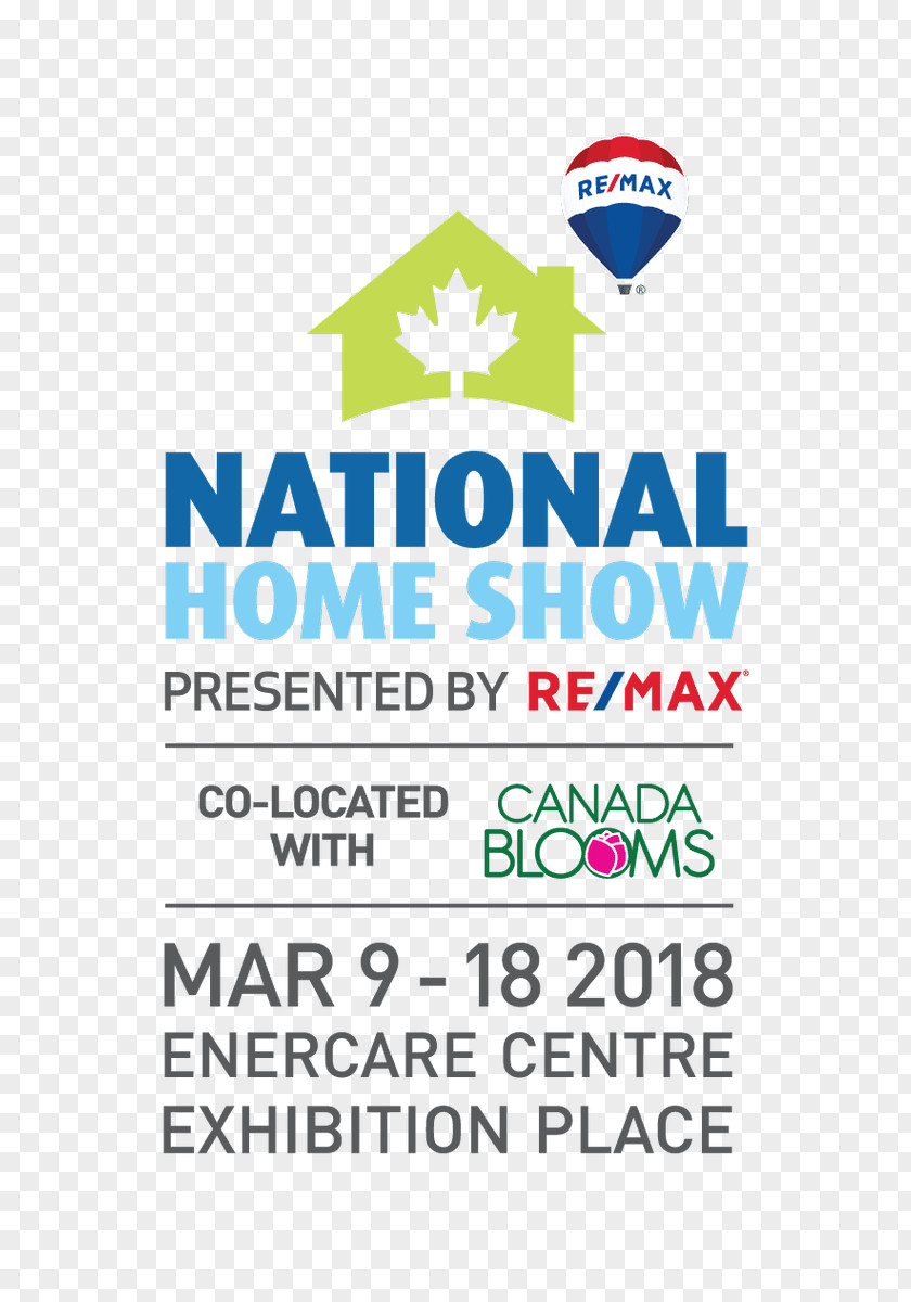 Recive National Home Show 2018 Enercare Centre Barrie Canada Blooms Toronto Shows Head Office (BILD) PNG