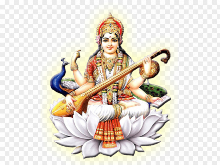 Saraswati Veena India Spring PNG