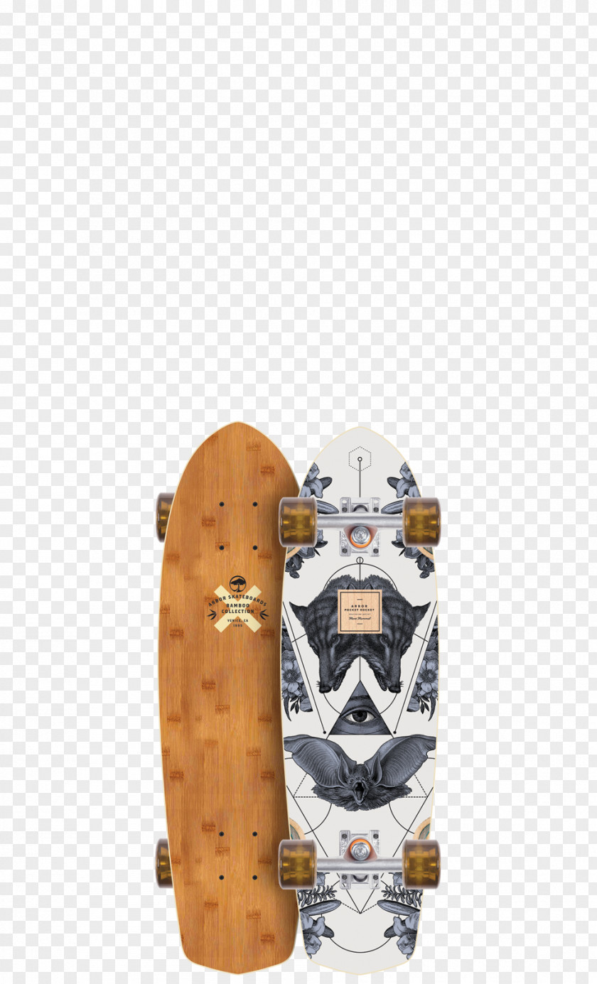 Skateboard Bamboo Skateboards Arbor Axis Walnut Longboard Complete PNG