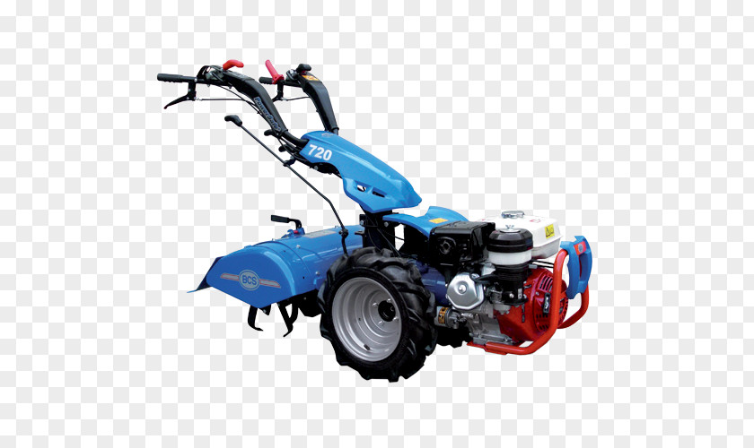 Tractor Two-wheel BCS Cultivator Mower PNG