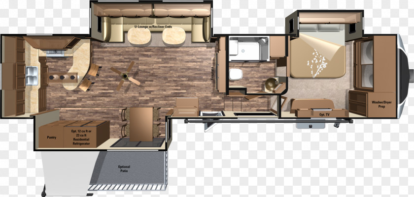 Tri Fold Campervans Williston Fifth Wheel Coupling YouTube Floor Plan PNG