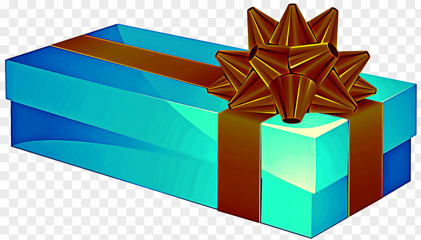 Turquoise Gift Angle PNG