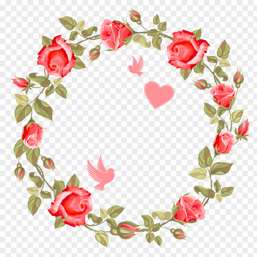 Beautiful Red Roses Ring PNG