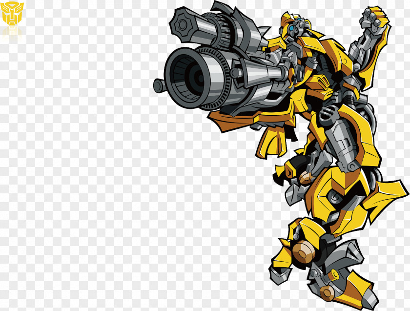 Cartoon Bumble Bee Optimus Prime Bumblebee Transformers Iron-on Image PNG