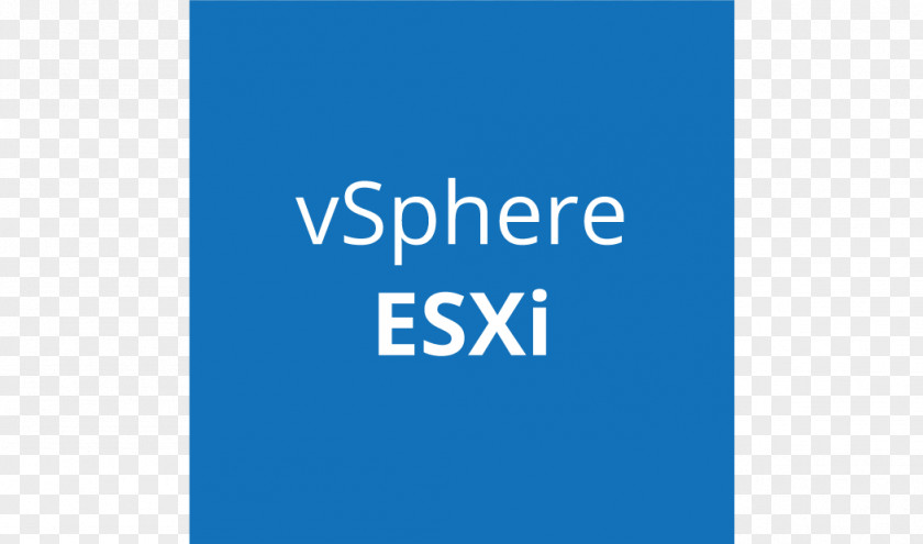 Esxi Brand Logo Product Design VMware VSphere PNG