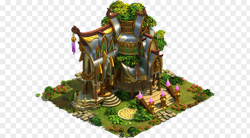 Fantasy City Elvenar Elf Goblin Building InnoGames PNG