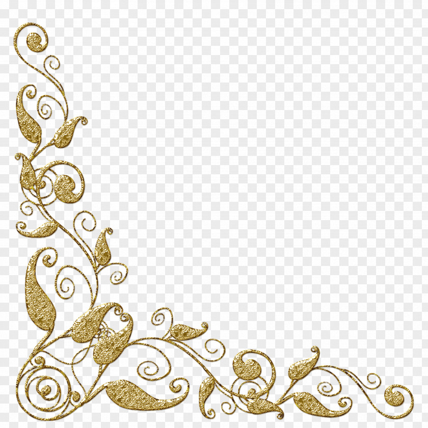 Floral Border Paper Wedding Book Idea PNG