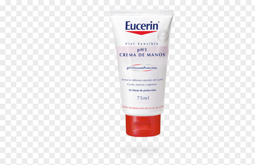 Hand Eucerin PH5 Lotion Cream PNG