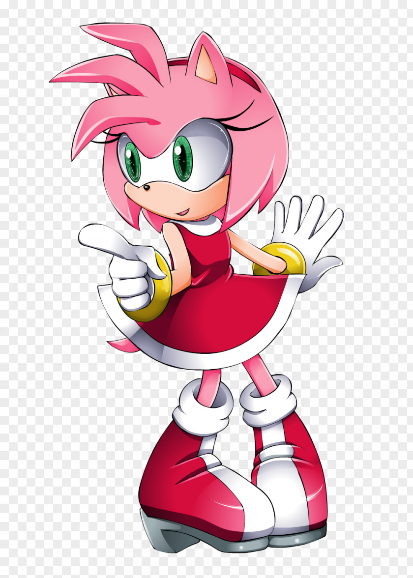 Hedgehog Amy Rose Sonic The Shadow Fan Art PNG