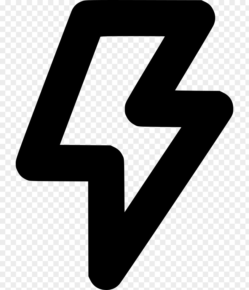 MElectricity Download Angle Number Line Logo Black & White PNG