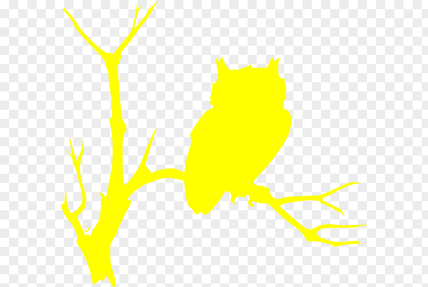 Owls Vector Owl Yellow Silhouette Clip Art PNG