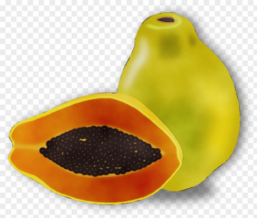 Vegetable Pear Papaya Yellow Fruit Plant Food PNG