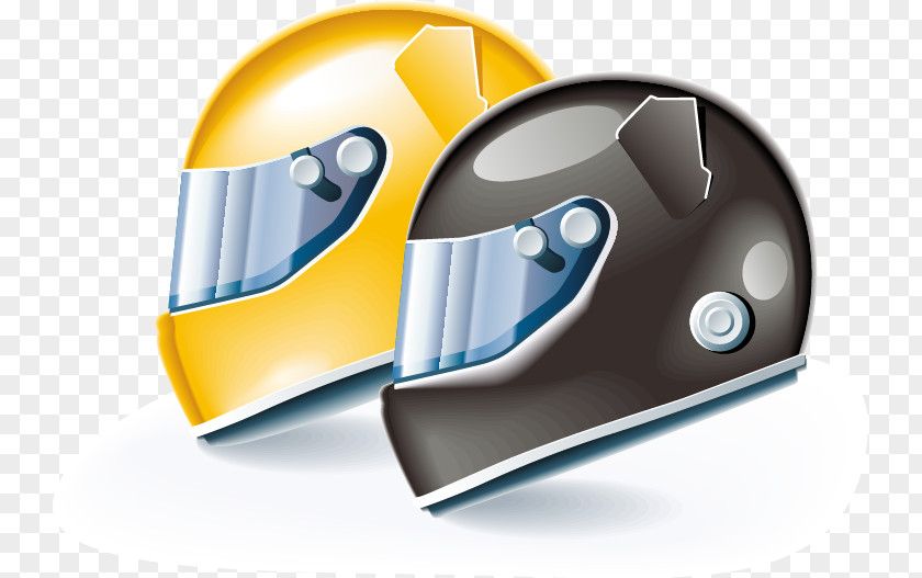 Yellow-brown Helmet Auto Racing Icon PNG