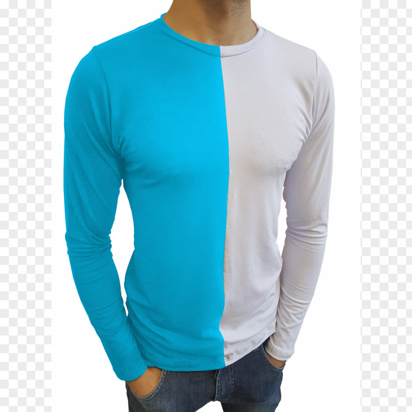 Areca Sleeve Shoulder Turquoise PNG