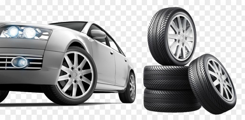 Car And Tires HD Buckle Material Hubcap Tread Tire Alloy Wheel PNG