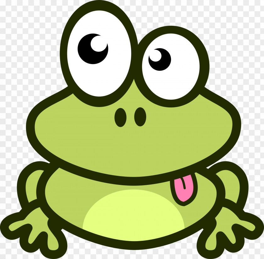 Frog Cartoon Clip Art PNG