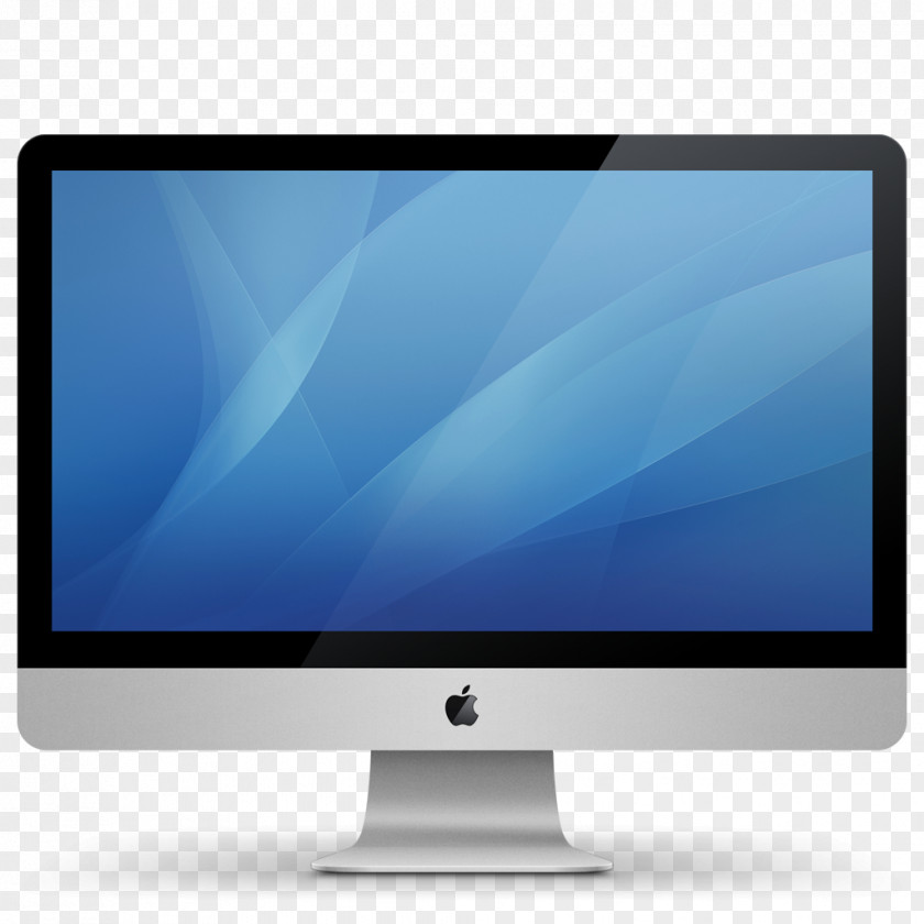 Monitor Transparent Macintosh MacBook Pro Apple Thunderbolt Display Computer PNG