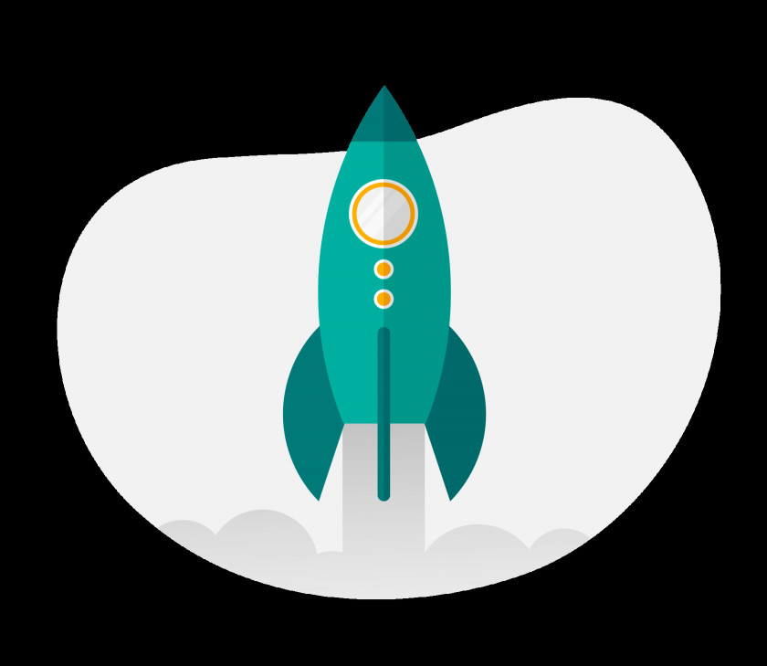 Vehicle Spacecraft Rocket Logo Graphic Design PNG