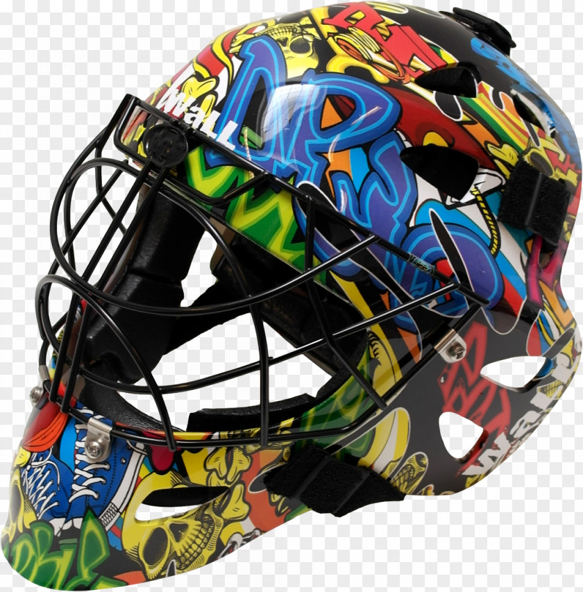 Bicycle Helmets Goaltender Mask Lacrosse Helmet American Football Floorball PNG