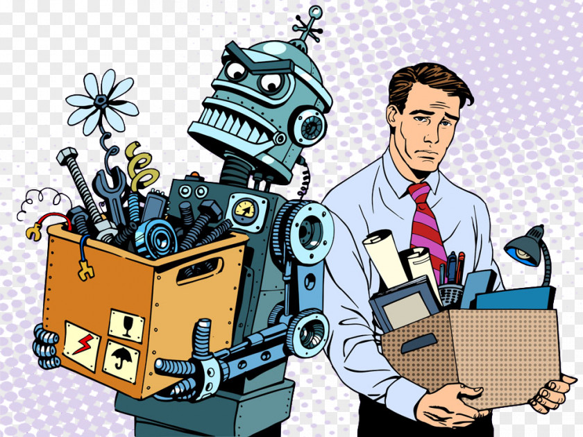 Business Man And Robot Robotics Humanu2013robot Interaction Homo Sapiens PNG