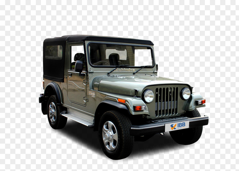 Car Jeep Wrangler Mahindra Thar CRDe CJ PNG