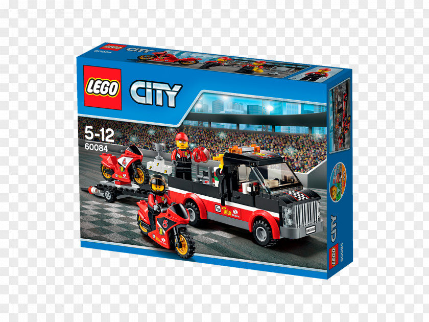 Car LEGO 60084 City Racing Bike Transporter Company Corporate Office Motorcycle PNG