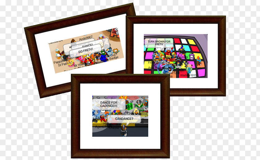 Club Penguin Elite Force Picture Frames PNG