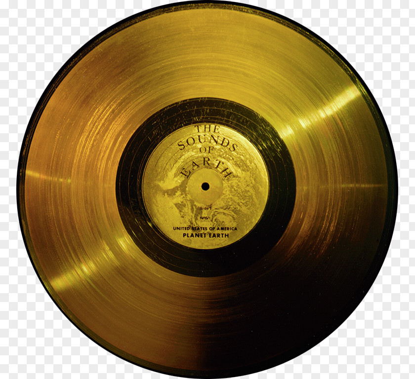 Nasa Voyager Program Golden Record 1 Phonograph NASA PNG