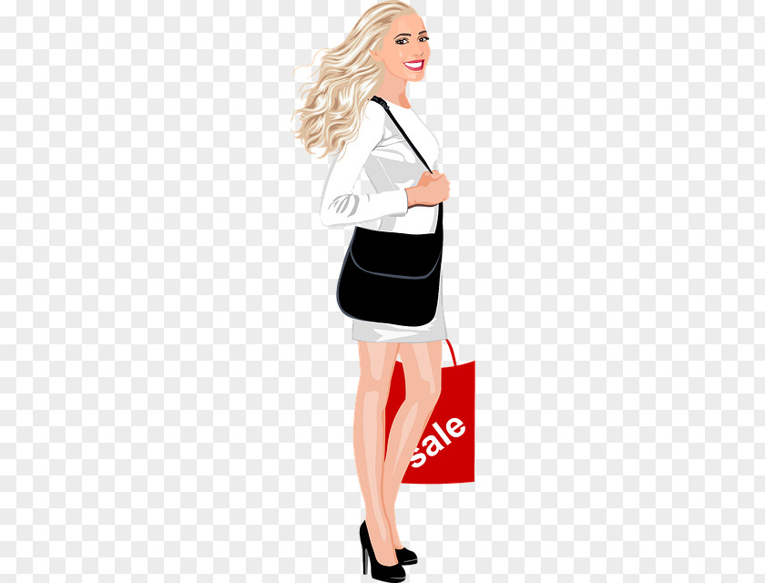 Able Urban Women Cartoon Shopping Consumer Clip Art PNG