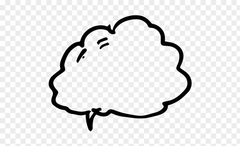 Bubble Cloud Speech Balloon Clip Art PNG