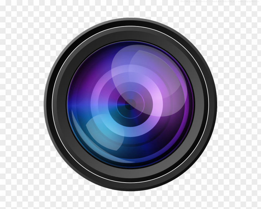 Camera Lens File Icon PNG