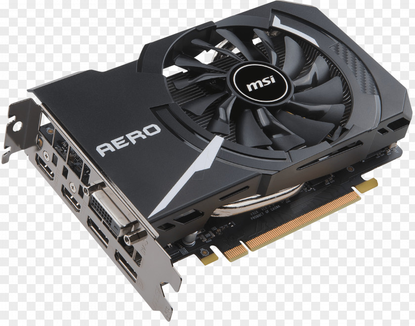 Nvidia Graphics Cards & Video Adapters NVIDIA GeForce GTX 1060 AERO ITX MSI AMD Radeon RX 560 OC GDDR5 DVI/HDMI/Displayport PCI-E 英伟达精视GTX PNG