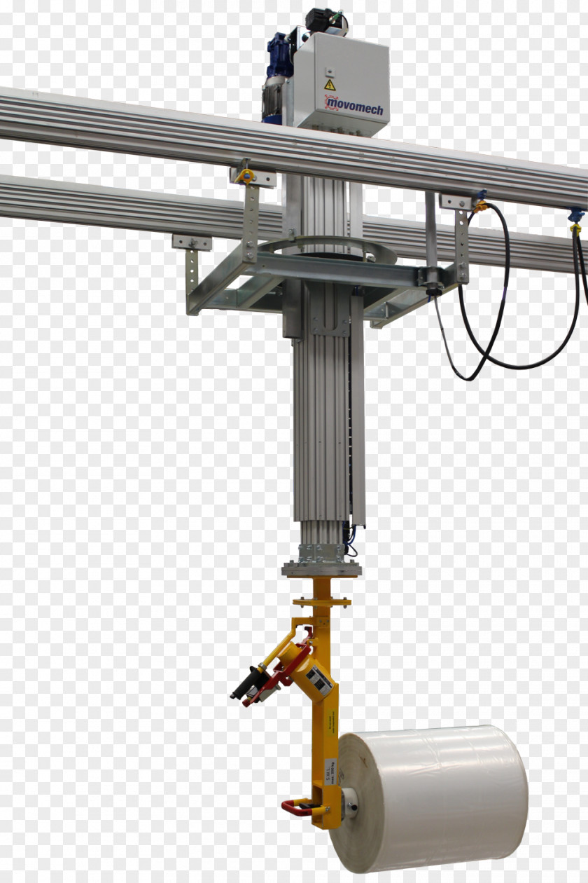Paper Reel Lifting Equipment Material-handling Plastic Machine Elevator PNG