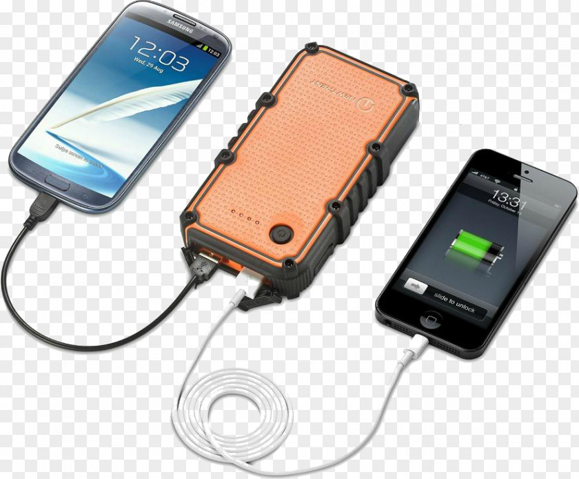 Rechargeable Mobile Phone Battery Charger USB Tablet Computers Pack PNG