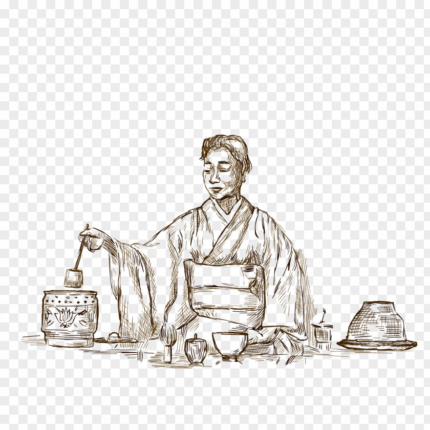 Tea Processing Illustrations Illustration PNG